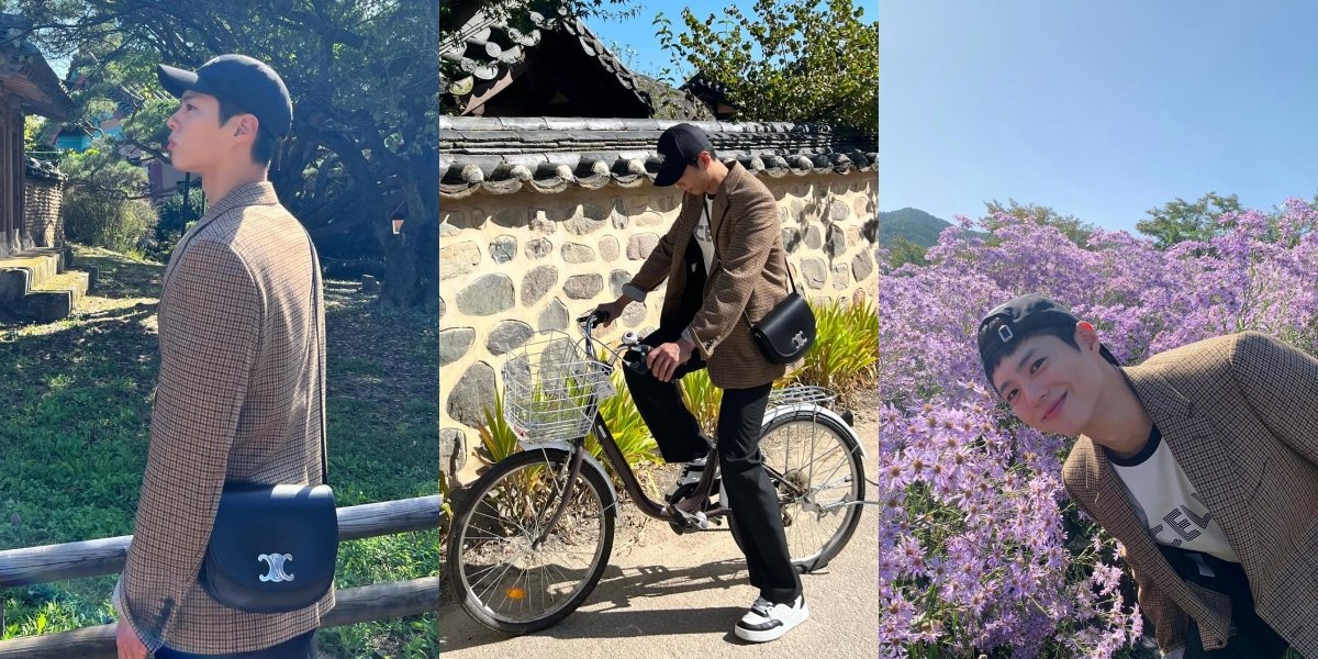 10 Photos of Park Bo Gum Enjoying Vacation, Feels Like Walking Around with My Love - Making Fans Want to Ride a Bicycle Together