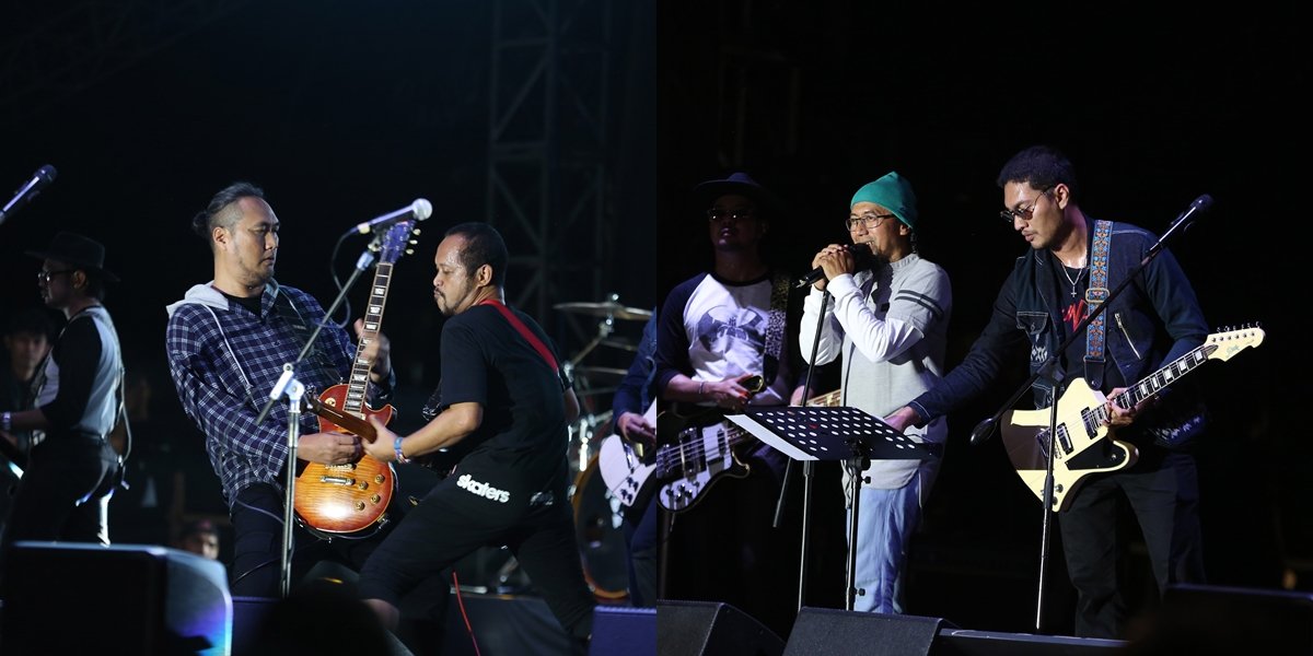 10 Shots of Pas Band Performing Energetically at The 90's Festival, Vocalist: Feels Really Tired Now