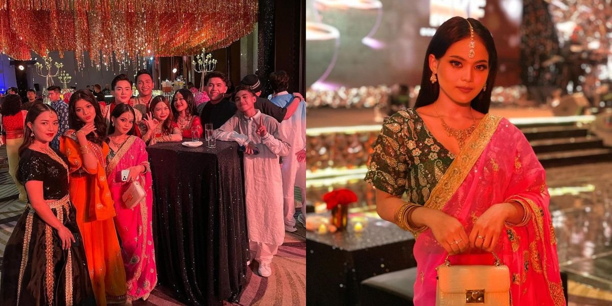 10 Enchanting Photos of Dangdut Singers' Mesmerizing Appearance at Diwali Event - Putri Isnarai Praised by Netizens for Her Indian Style!