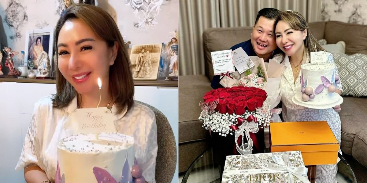10 Portraits of Femmy Permatasari's 50th Birthday Celebration, Receives Special Gift from Her Husband