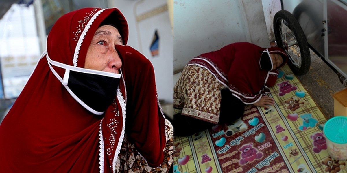 10 Portraits of the Struggle and Tears of a Mother Selling Padang Vegetable Ketupat and Nasi Uduk