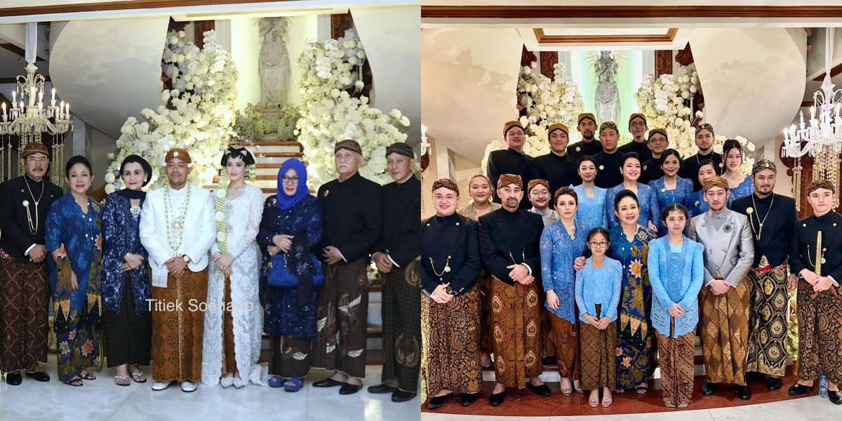 10 Photos of Ari Sigit's Child's Wedding, Tata Cahyani's Beauty Is Eye-Catching - Mayangsari Is Not Visible