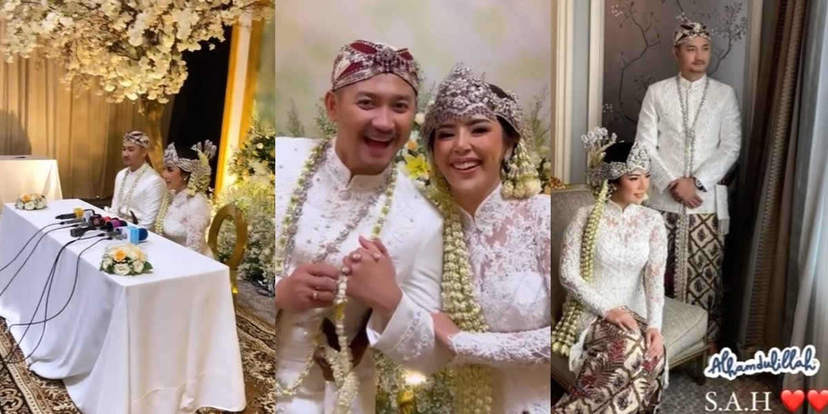 10 Photos of Angga Wijaya's Wedding, Dewi Perssik's Ex-Husband, Harmonious in Sundanese Custom - The Nominal Maharnya is Fantastic