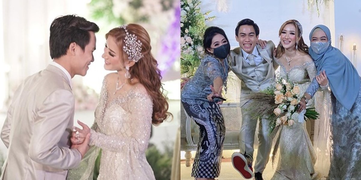 10 Portraits of Chacha and Andre's Wedding, Ria Ricis' Best Friends, Showing Their First Kiss After Being Official - Celebrating Chacha's Birthday