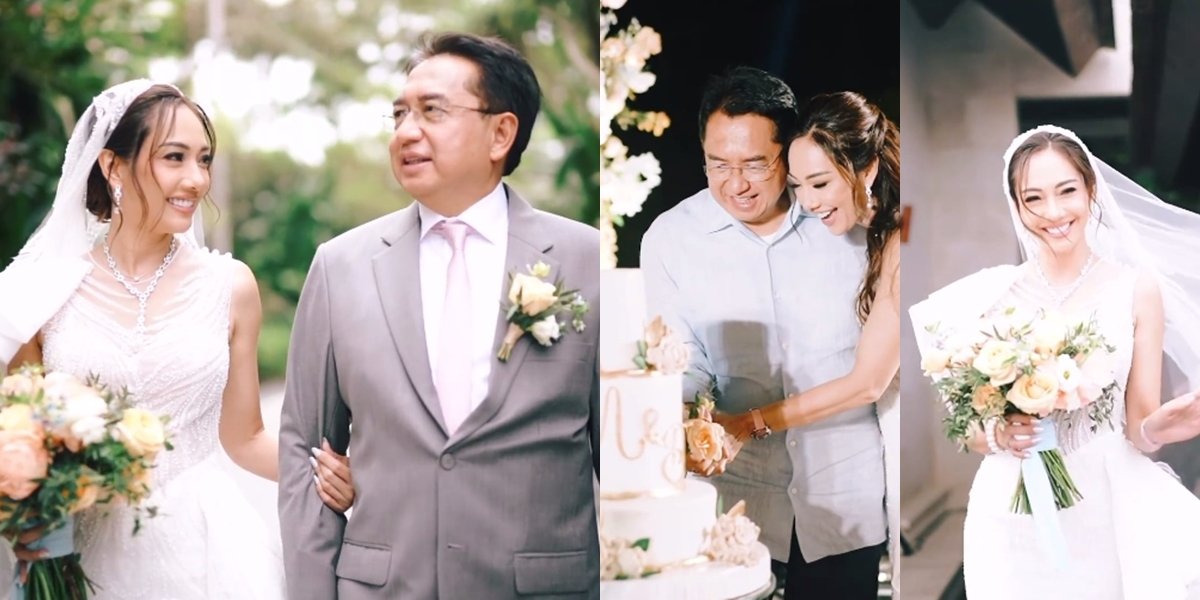 10 Portraits of Dea Tunggaesti's Wedding, Reisa Broto Asmoro's Sister, Married to a Malaysian Man - Mistaken for Father Due to Age Difference