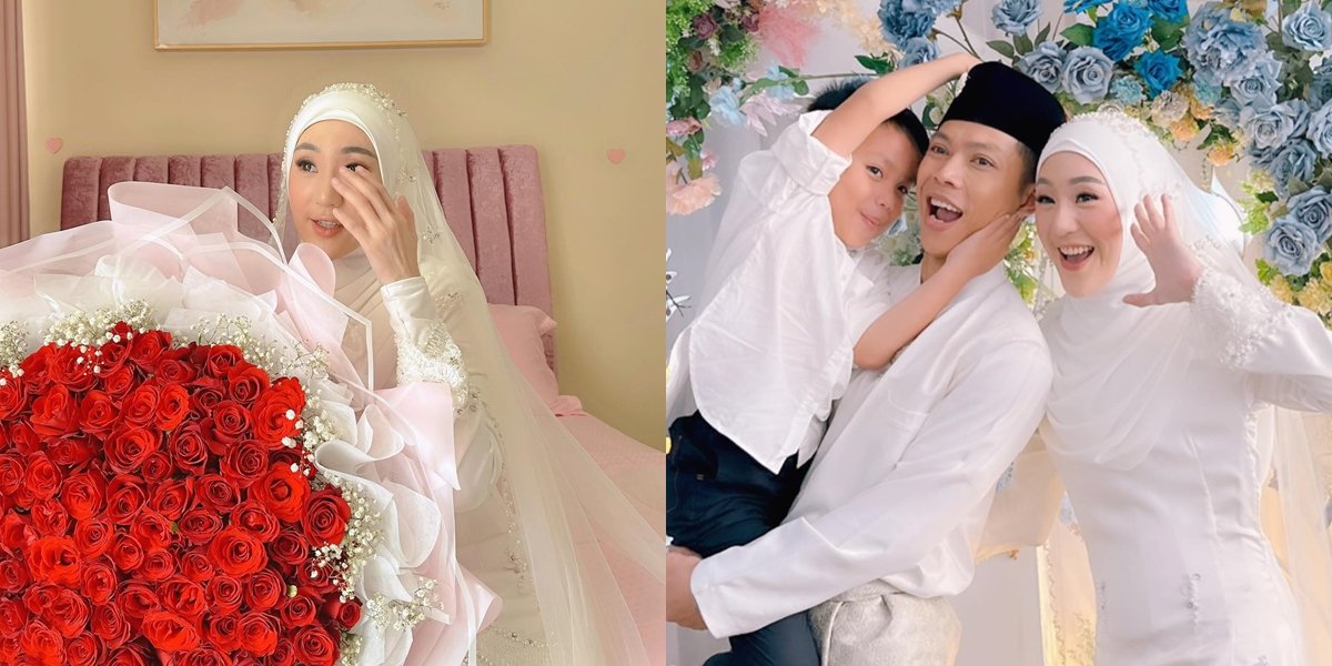 10 Portraits of Larissa Chou's Marriage with a Young Entrepreneur that was Once Kept Secret, Happily Displaying Marriage Book - The Amount of Dowry Highlighted