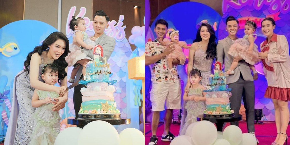 10 Pictures of Kenes' Birthday Party, Nella Kharisma & Dory Harsa's Youngest Child, Attended by Yeni Inka & Family