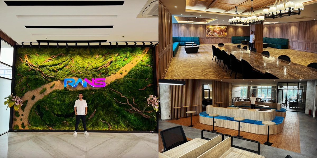 10 Pictures of Raffi Ahmad Showing Off Ready-to-Occupied New RANS Office, Guaranteed to Make Employees Feel at Home