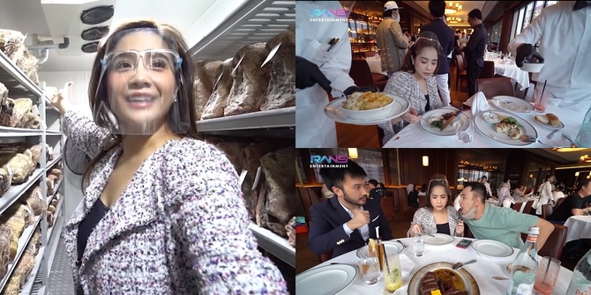 10 Photos of Raffi Ahmad Treating Dozens of His Employees to a Steak Dinner at a Luxury Restaurant, Spending Rp135 Million