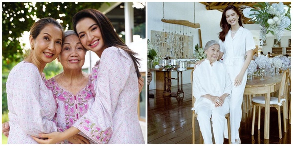 10 Potret Raline Shah Bareng Sang Nenek Yang Awet Muda Disebut Netizen