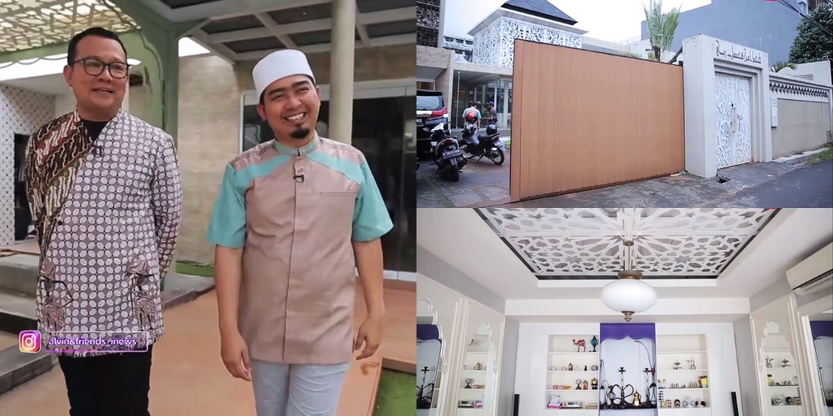 10 Photos of Ustaz Solmed's 25 Billion House, Complete with a Cafe and a Spacious Swimming Pool
