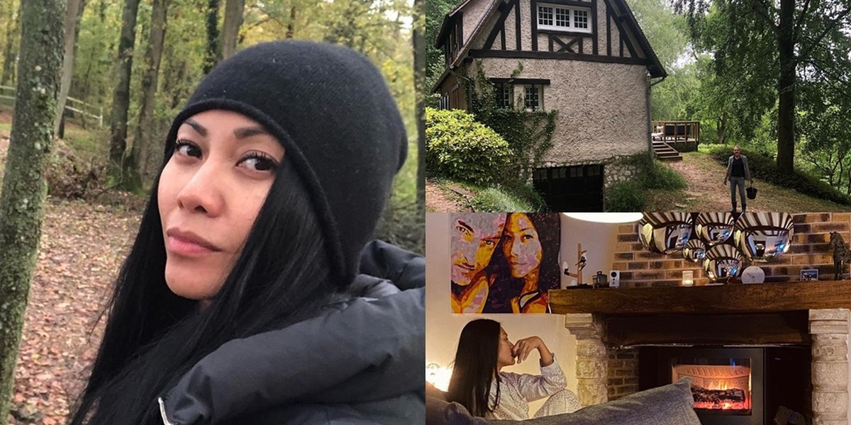 10 Pictures of Anggun C Sasmi's Elegant House in France that Rarely Gets Attention, Far from the City and Has a Private Forest