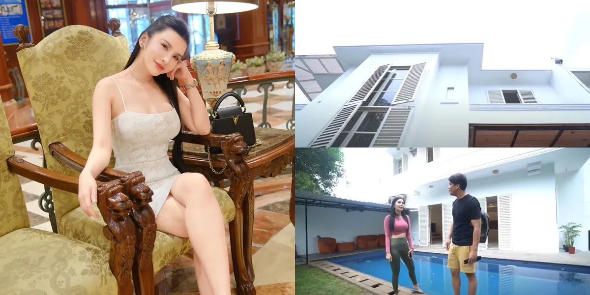 10 Photos of Maria Vania's House with a Lovely Open Space Concept, Featuring a Beautiful Swimming Pool
