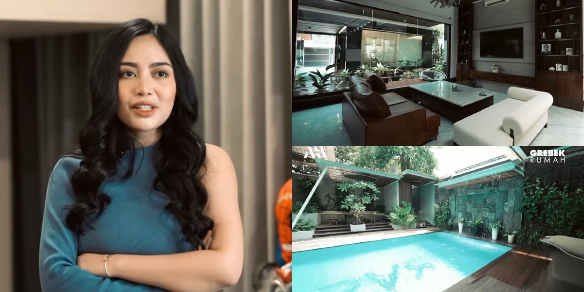 10 Photos of Rachel Vennya's Luxurious Glass-Walled House, with a Waterfall in the Swimming Pool - Her Walk-in Closet is Huge