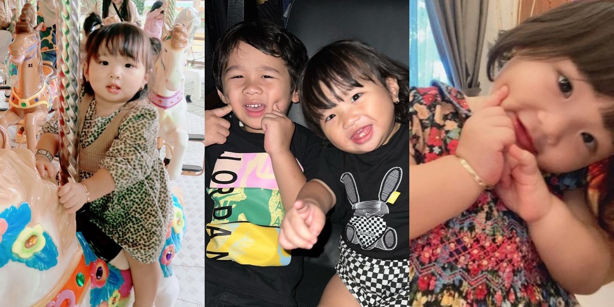 10 Potret Sarah, Ahok and Puput Nastiti's Second Child, Who is Almost 2 Years Old, Adorable with Chubby Cheeks - Starting to Grow Teeth