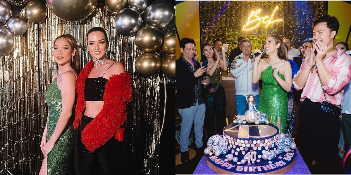 10 Celebrity Photos at Bunga Citra Lestari's 40th Birthday, Including Nia Ramadhani who Looks Like Britney Spears and Maia Estianty - Gading Marten as Impromptu MC