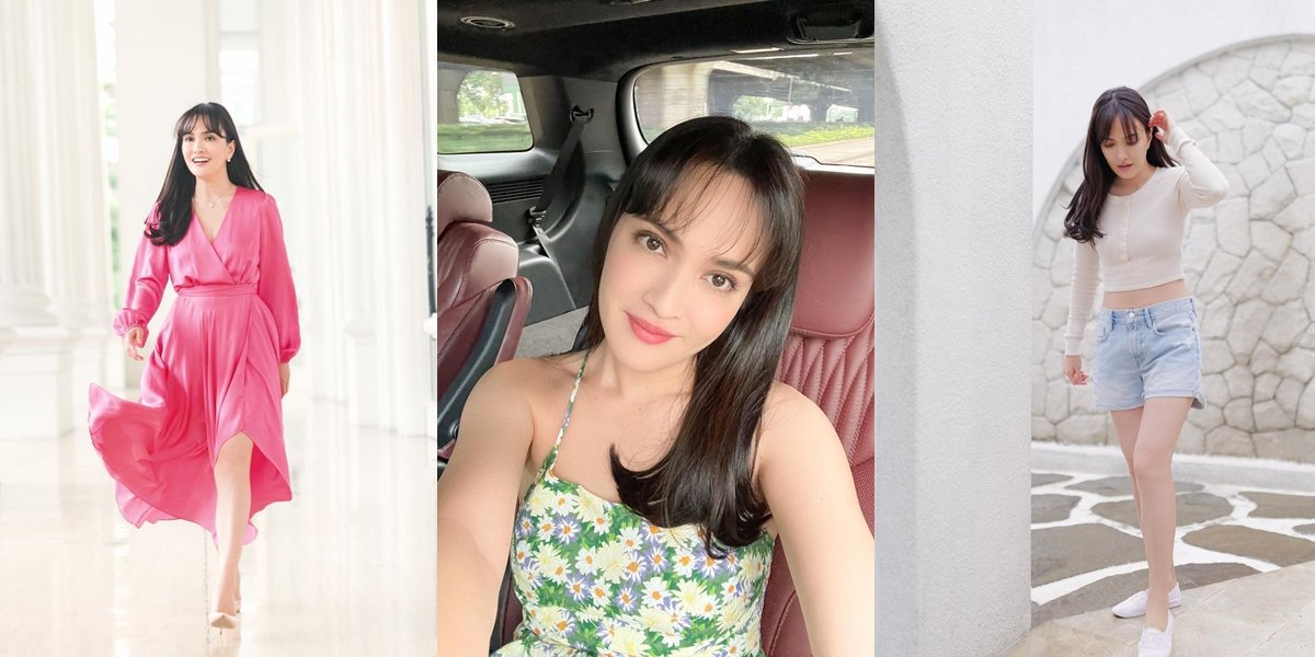 10 Portraits of Shandy Aulia with New Hair, Bangs and Medium Haircut - Often Called the Indonesian Version of Song Hye Kyo