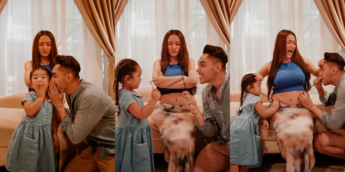 10 Photos of Siti Badriah & Krisjiana Tell Xarena 'How to Make a Sibling', Very Adorable