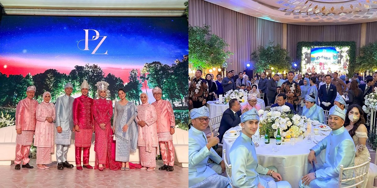 10 Photos of Guests at the Wedding of Zumi Zola & Putri Zulhas that are Not to Be Missed, Attended by Jokowi and Prabowo 