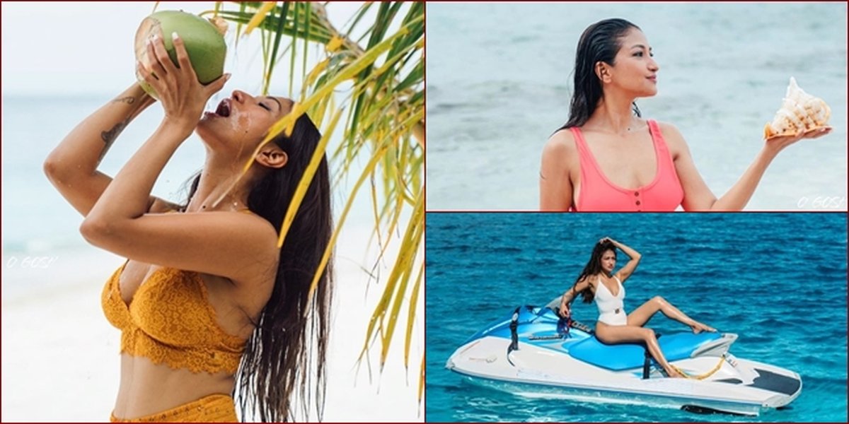 10 Latest Photos of Rahma Azhari in Bikini, Still Hot at 38 Years Old