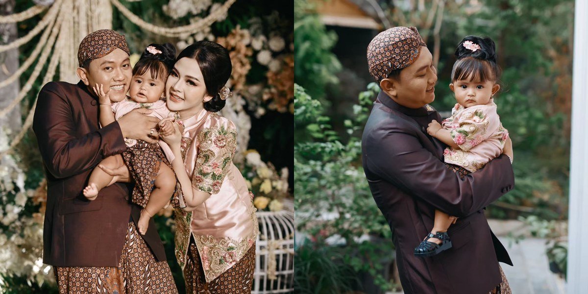 10 Photos of Tedhak Siten for Dek Cunda, Child of Denny Caknan & Bella Bonita, Signaling a Future in Music Like Their Father