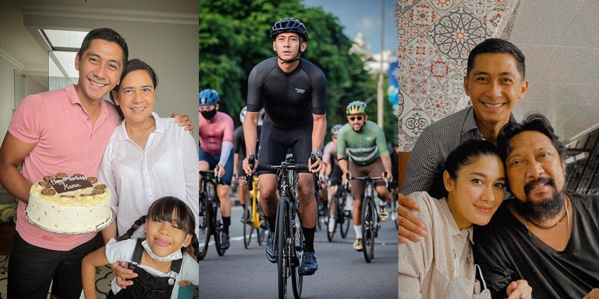 10 Latest Portraits of Kenang Kanna Mirdad, Lydia Kandou's Son, Becoming a Handsome Entrepreneur who Loves Cycling