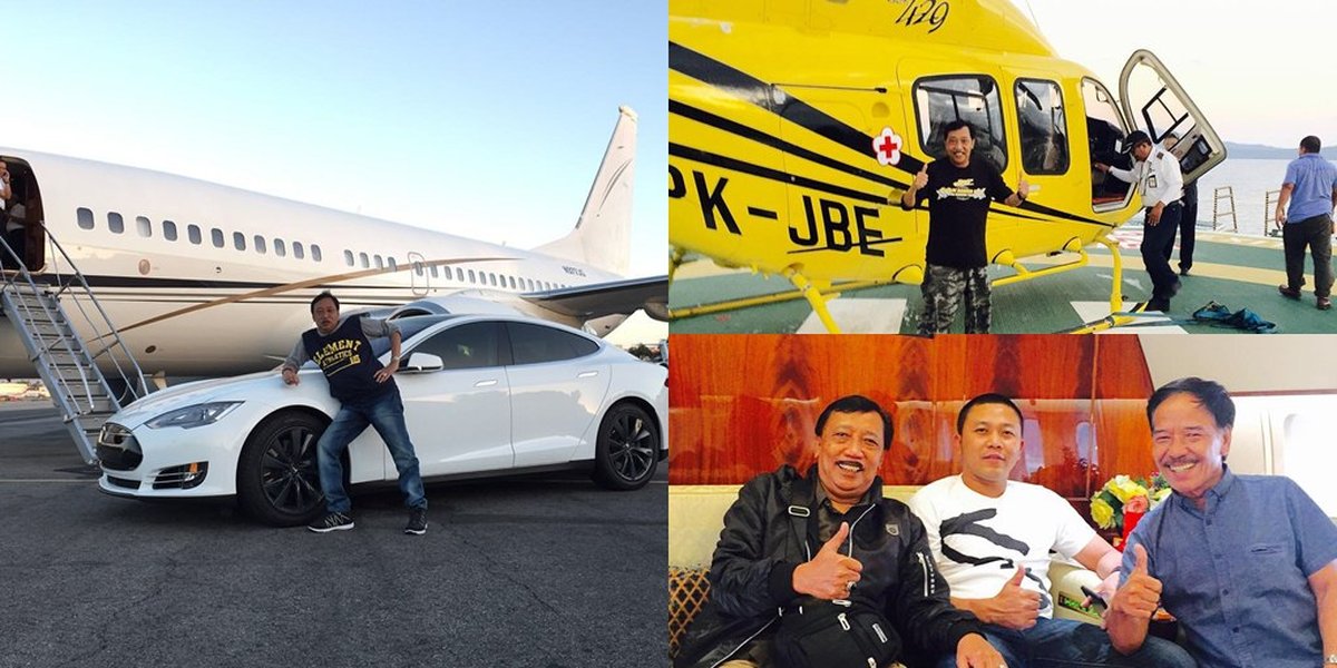 10 Latest Photos of Comedian Doyok, Secretly Riding Helicopters and Private Jets!