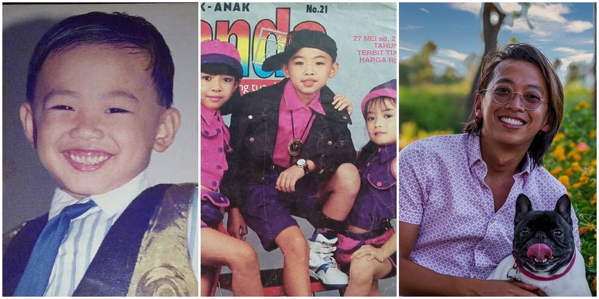 10 Portraits of Alfandy Trio Kwek Kwek's Transformation, From Cute to Handsome - Becoming a Neurology Practitioner in America