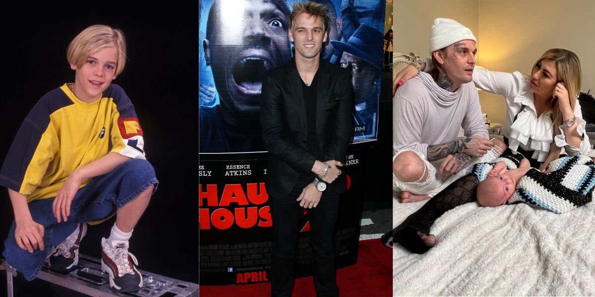 10 Portraits of the Late Aaron Carter's Transformation, Turns Out He's Always Been Handsome