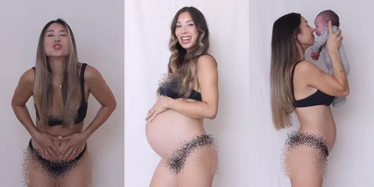 10 Photos of Jennifer Bachdim's Pregnancy Transformation, Making Netizens Jealous Because Only Her Stomach Changed