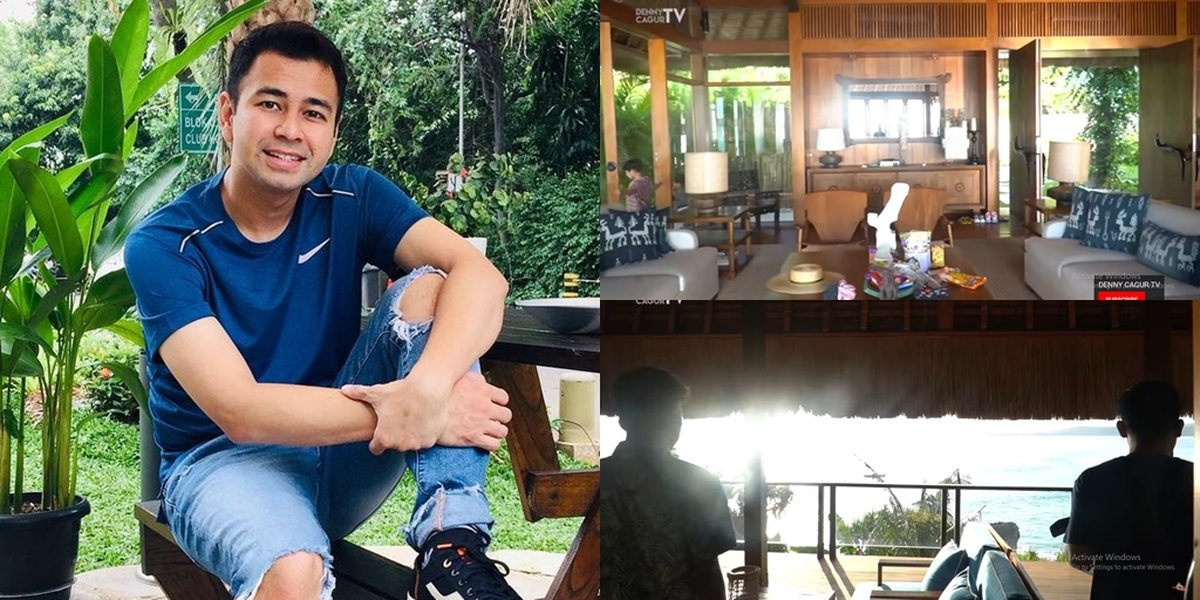 10 Portraits of the Villa Occupied by Raffi Ahmad in Sumba, There is a Private Pool that is One with the Waterfall - Rent Price Hundreds of Millions per Night