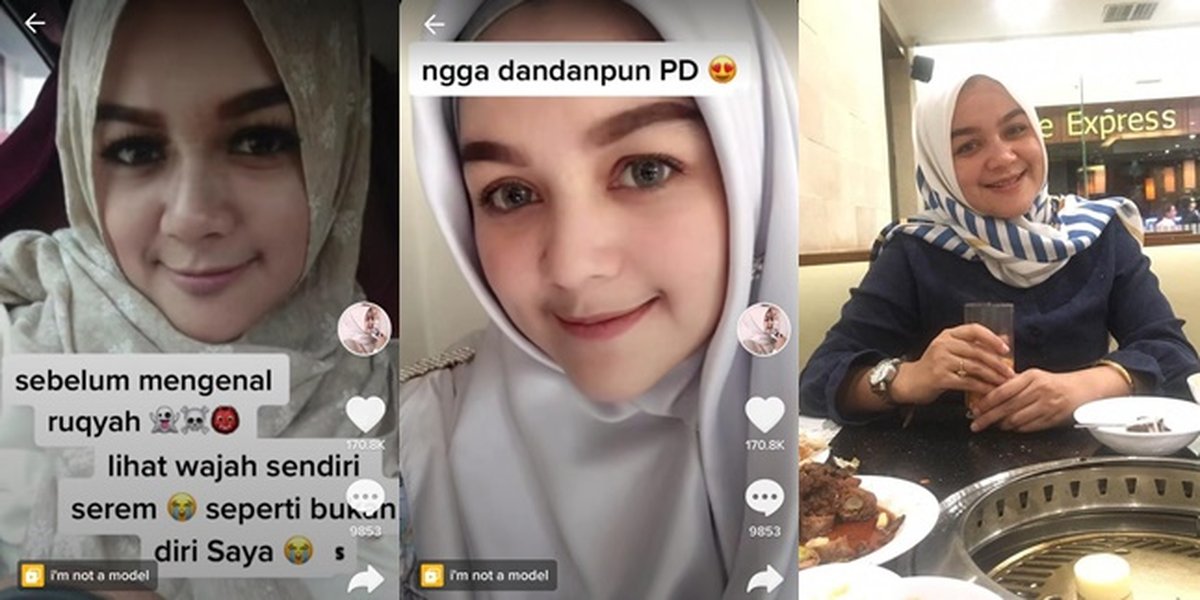10 Portraits of Yenna Rachman, a Beautiful and Glowing Girl Thanks to Viral Ruqyah on TikTok