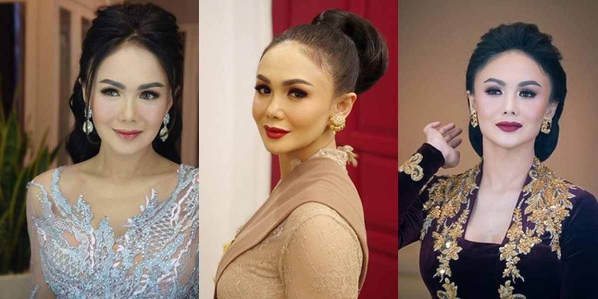 10 Portraits of Yuni Shara in Various Kebaya, Beautiful and Slim Like a Teenager at the Age of 40+