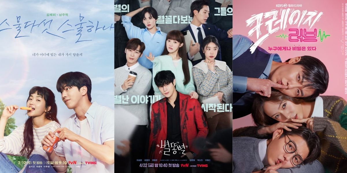 10 Recommended Korean Romcom Dramas That Will Make You Laugh Continuously, Perfect to Accompany Your Free Time!