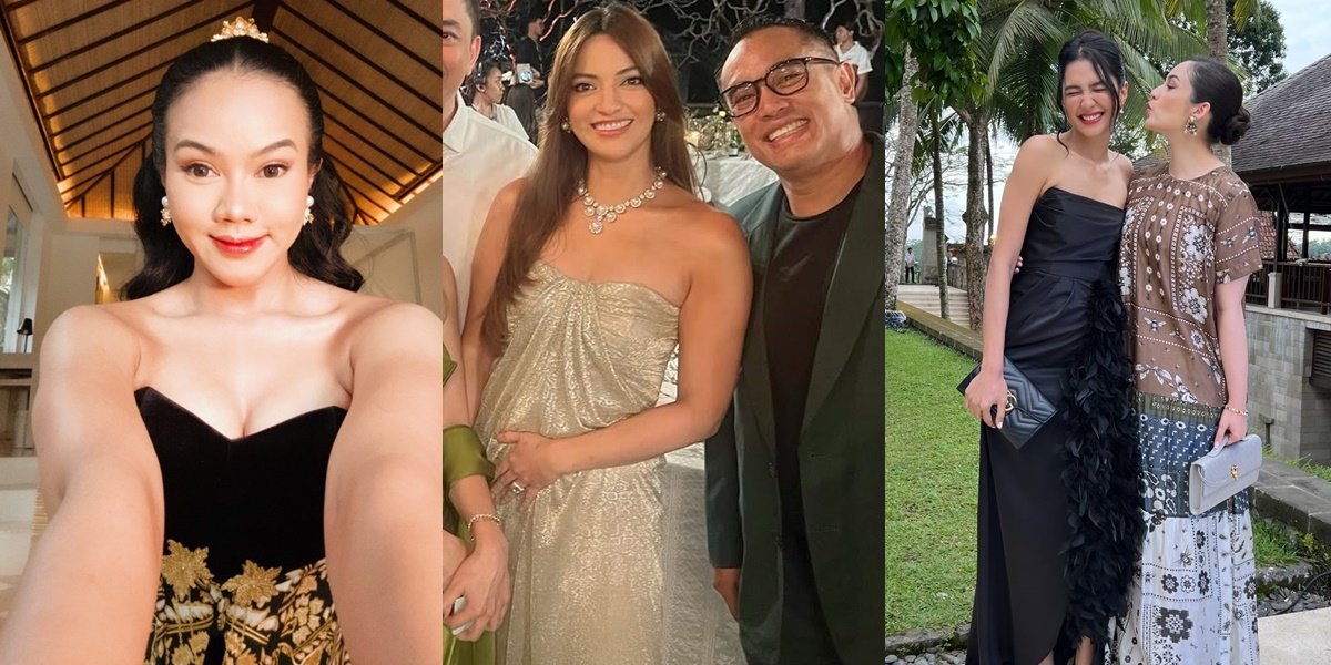 10 Celebrities with the Best Dresses at Luna Maya's Second Day Reception - Maxime Bouttier, from Nia Ramadhani to Yura Yunita