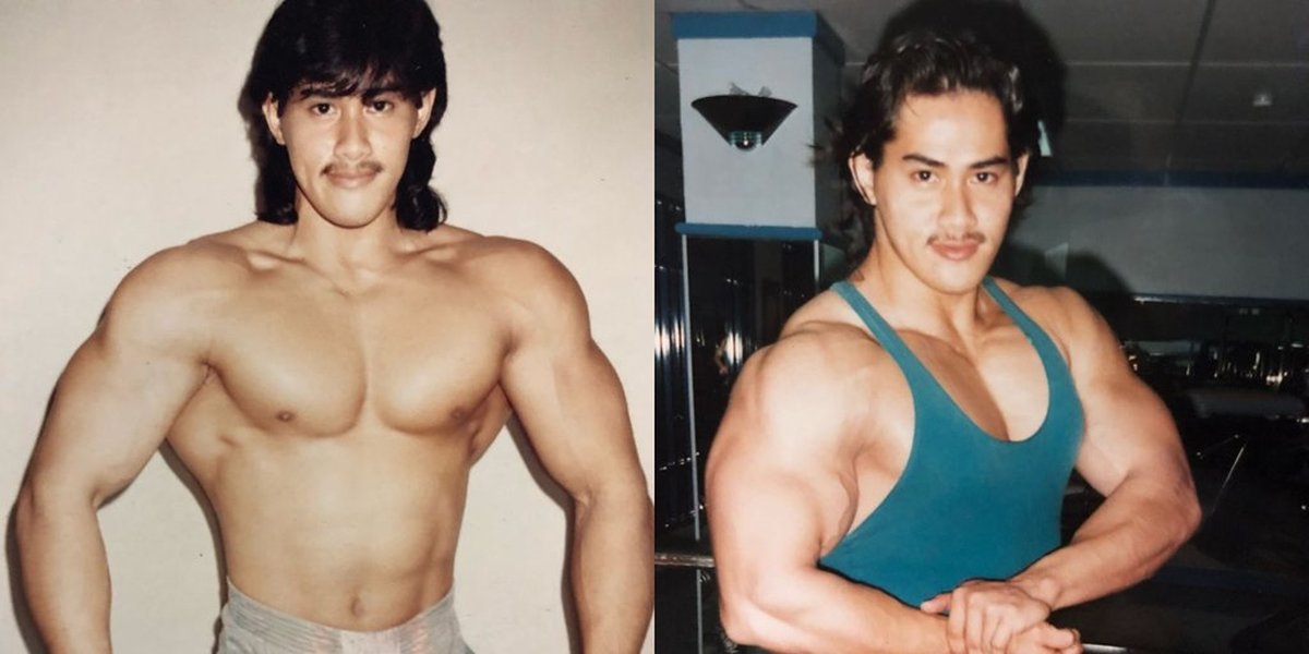 11 Photos of Ade Rai When He Was Young with a Six Pack and Muscular Body, Very Macho!