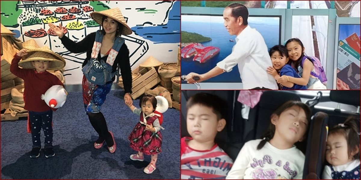 11 Unexposed Photos of Lastmi AFI's Children, Cute with Japanese Blood!
