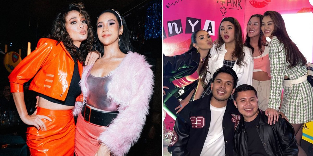 11 Photos of Celebrities Attending Anya Geraldine's Birthday Party, Luna Maya with Maxime - Aaliyah Massaid Comes with Thariq Halilintar