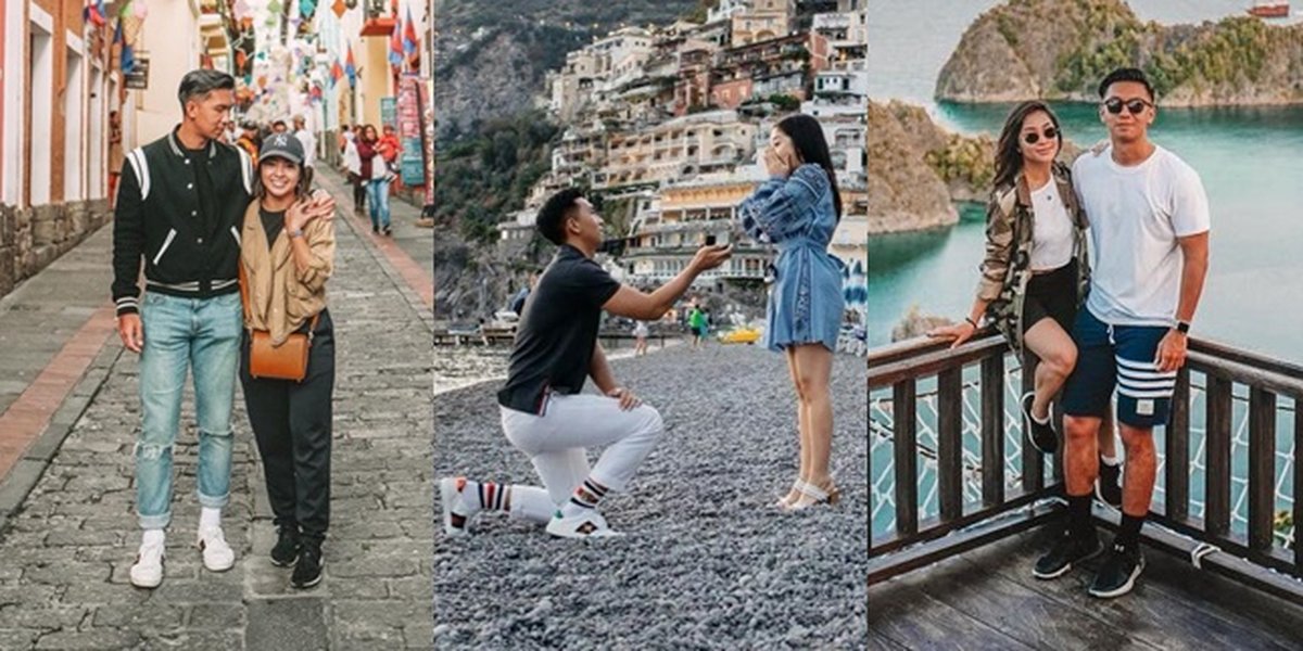 11 Sweet Photos of Nikita Willy and Indra Priawan During Dating Until They Finally Got Engaged