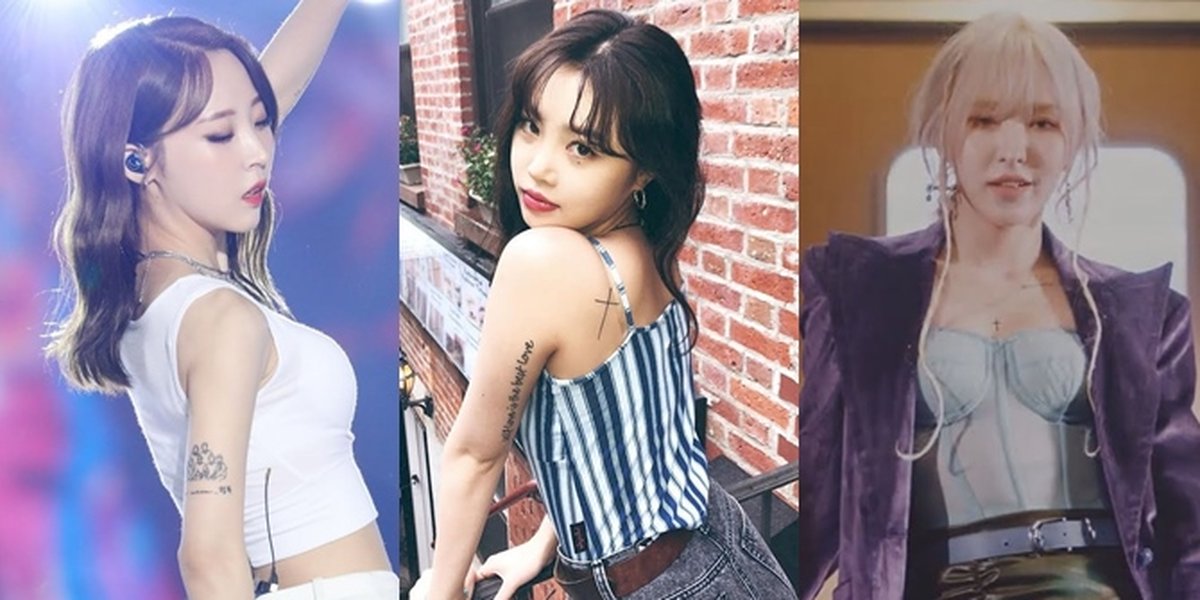 11 K-Pop Idol Girls Who Are Not Hesitant to Show Their Tattoos: Moonbyul MAMAMOO, Soojin (G)I-DLE, and Wendy Red Velvet