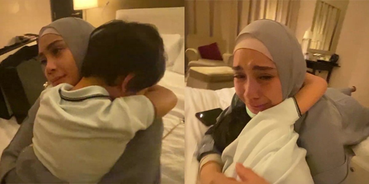 11 Emotional Moments of Nagita Slavina Leaving Rafathar for the First Time, Can't Stop Crying