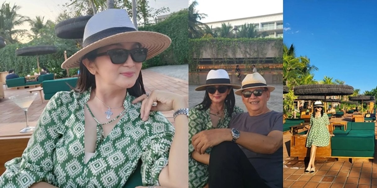 8 Photos of Anna Maria's Vacation in Bali, Ageless Like a Teenage Girl Despite Approaching Her Late 50s