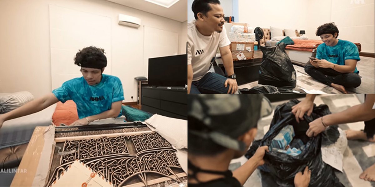 11 Portraits of Atta Halilintar Unboxing Wedding Gifts, Receiving Hundreds of Millions of Money from Unknown People Wrapped in Trash Bags