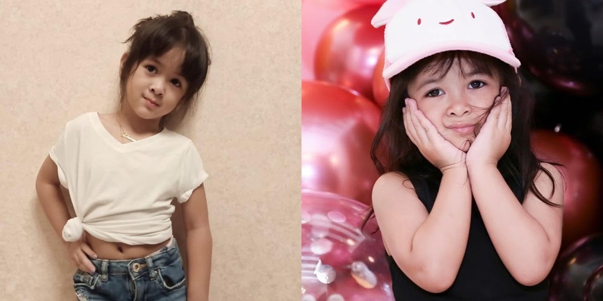 11 Beautiful Portraits of Adreena, Olla Ramlan's Recently Birthday Girl, She's Already Beautiful and Fashionable at Such a Young Age - So Cute!