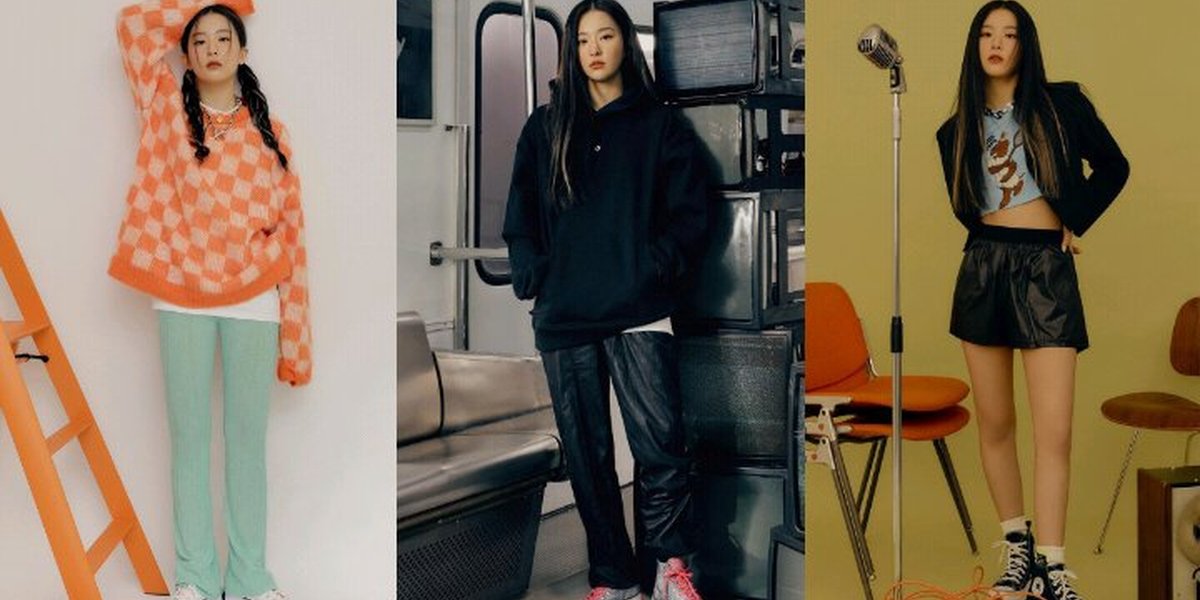 11 Beautiful and Sporty Portraits of Seulgi Red Velvet in Shoe Brand Photoshoot