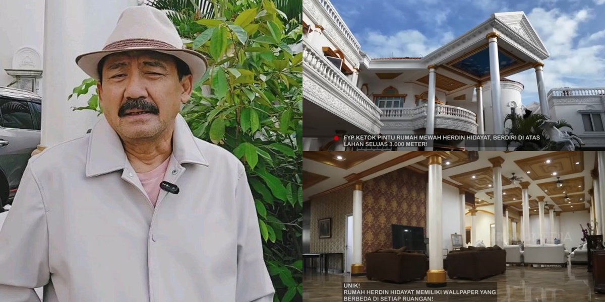 11 Portraits of Actor Senioe Herdin Hidayat's Luxurious Home Like a Sultan, Often Rented for Shooting Locations - Has 20 Rooms