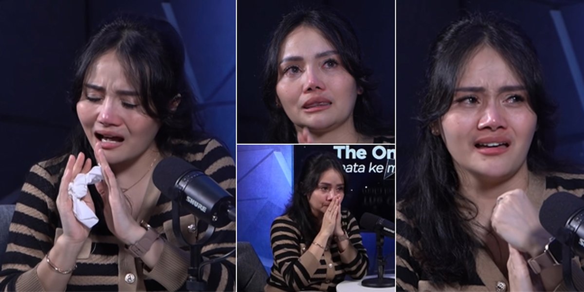 11 Portraits of Mawar AFI Crying When Discussing Former Baby Sitter Who Endangered Her Child's Life