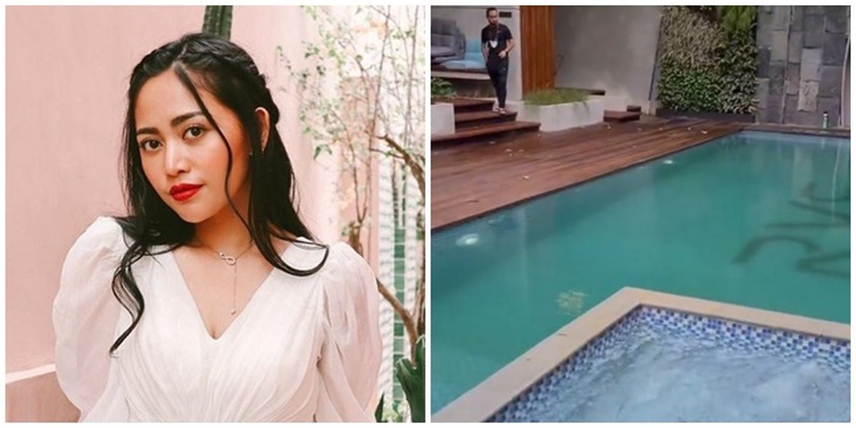 11 Photos of Rachel Vennya's Backyard that Became More Luxurious After Renovation, There's a Jacuzzi!