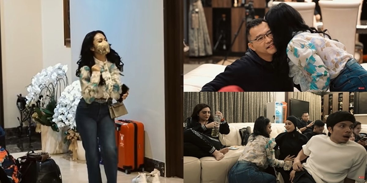 11 Warm Photos of Krisdayanti Visiting Atta Halilintar's House Before Departing to Turkey, Cipika Cipiki With Anang Hermansyah