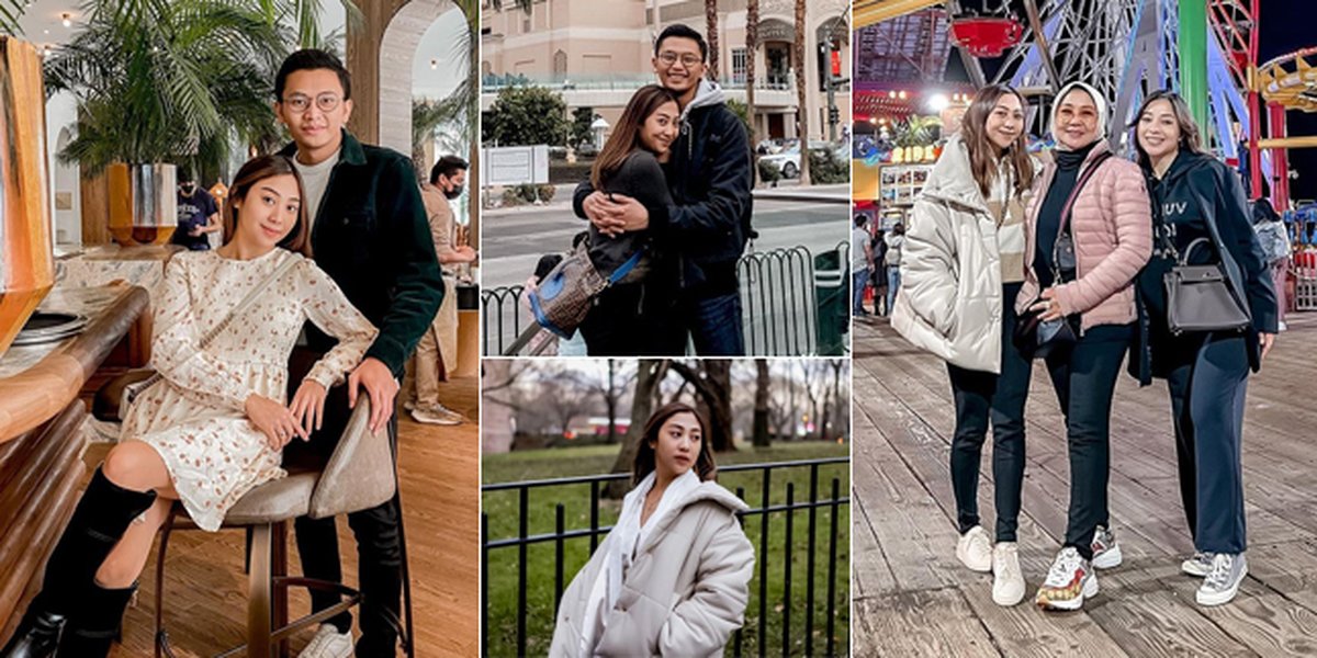 11 Photos of Winona Willy and Husband's Fun Vacation in America, Inviting Mother and Going Together with Nikita Willy